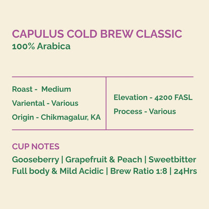 CAPULUS COLD BREW CLASSIC