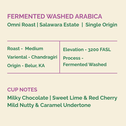 FERMENTED WASHED ARABICA | SALAWARA ESTATE